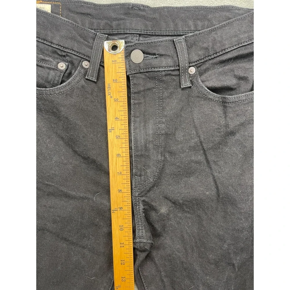 Levi's 511 Men's Slim Fit Jeans 34x32 Black‎ Denim Red Tab